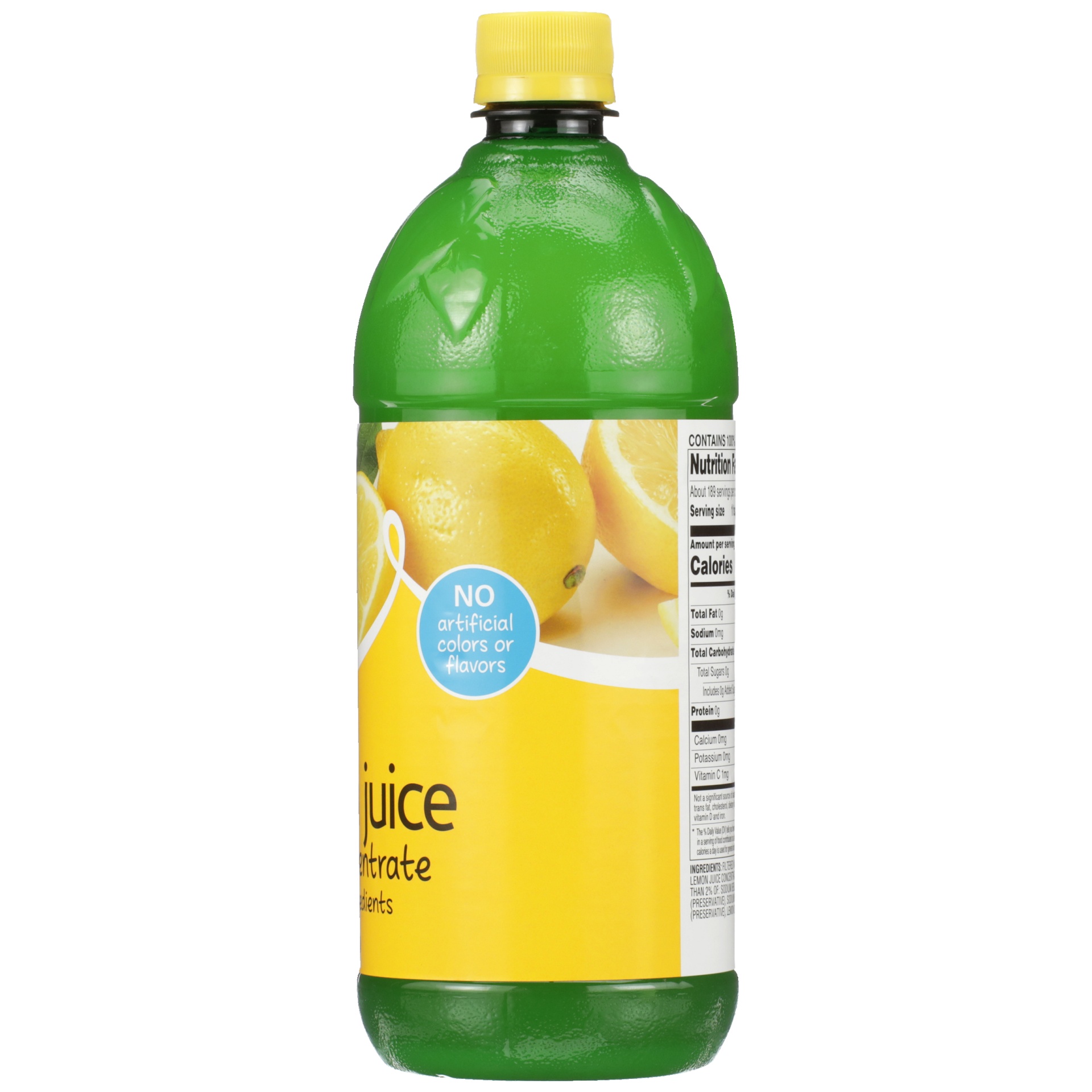 slide 5 of 6, Food Club 100% Lemon Juice, 32 fl oz