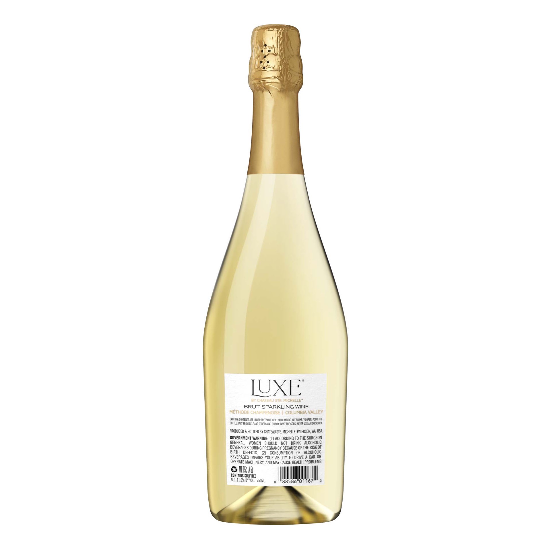 slide 2 of 5, Chateau Ste. Michelle Luxe Brut Sparkling Wine, 750 mL Bottle, 750 ml