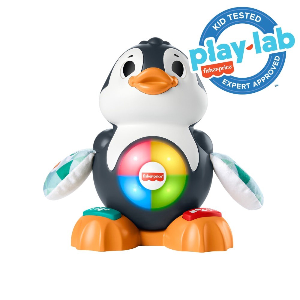 slide 2 of 6, Fisher-Price Linkimals Cool Beats Penguin Learning Toy, 1 ct