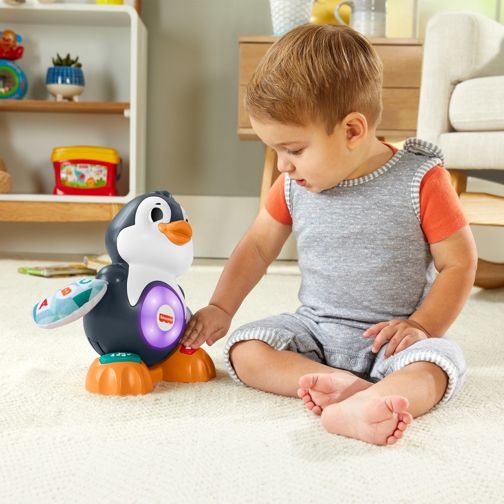 slide 6 of 6, Fisher-Price Linkimals Cool Beats Penguin Learning Toy, 1 ct