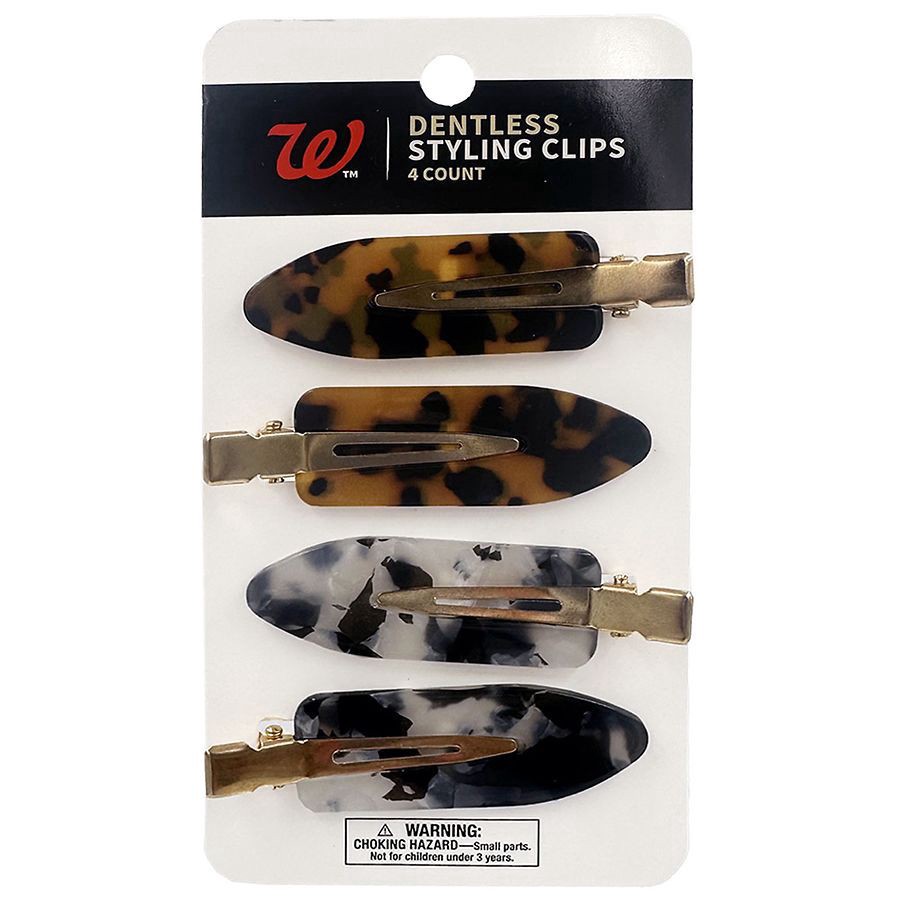 slide 1 of 2, Walgreens Dentless Styling Clips, 4 ct