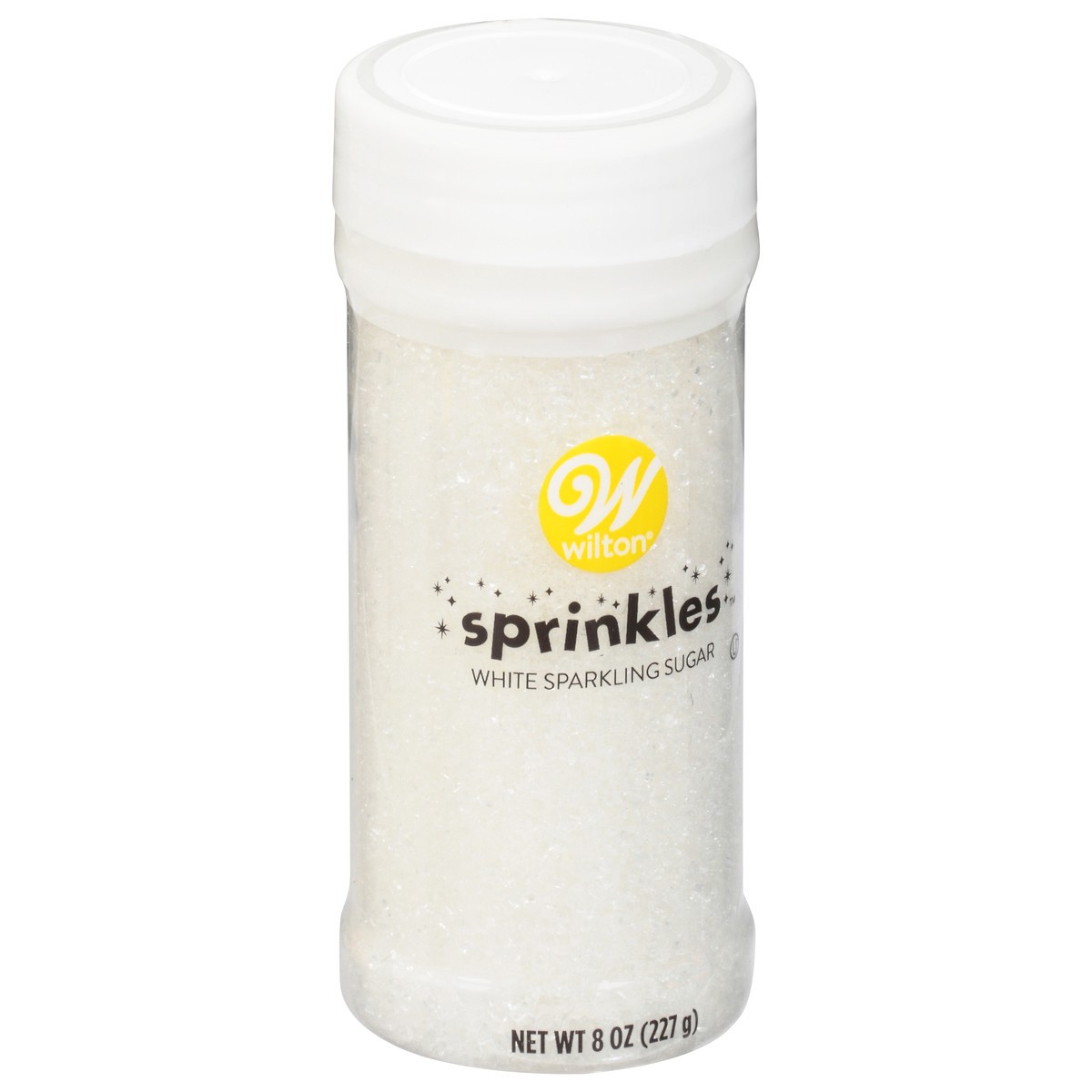 slide 6 of 9, Wilton White Sparkling Sugar Sprinkles 8 oz, 8 oz