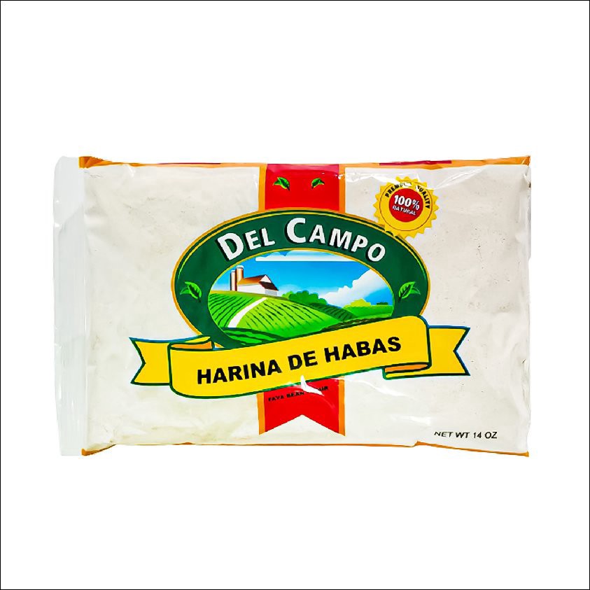 slide 1 of 1, Del Campo D/C Fava Bean Flour 14Z, 14 oz