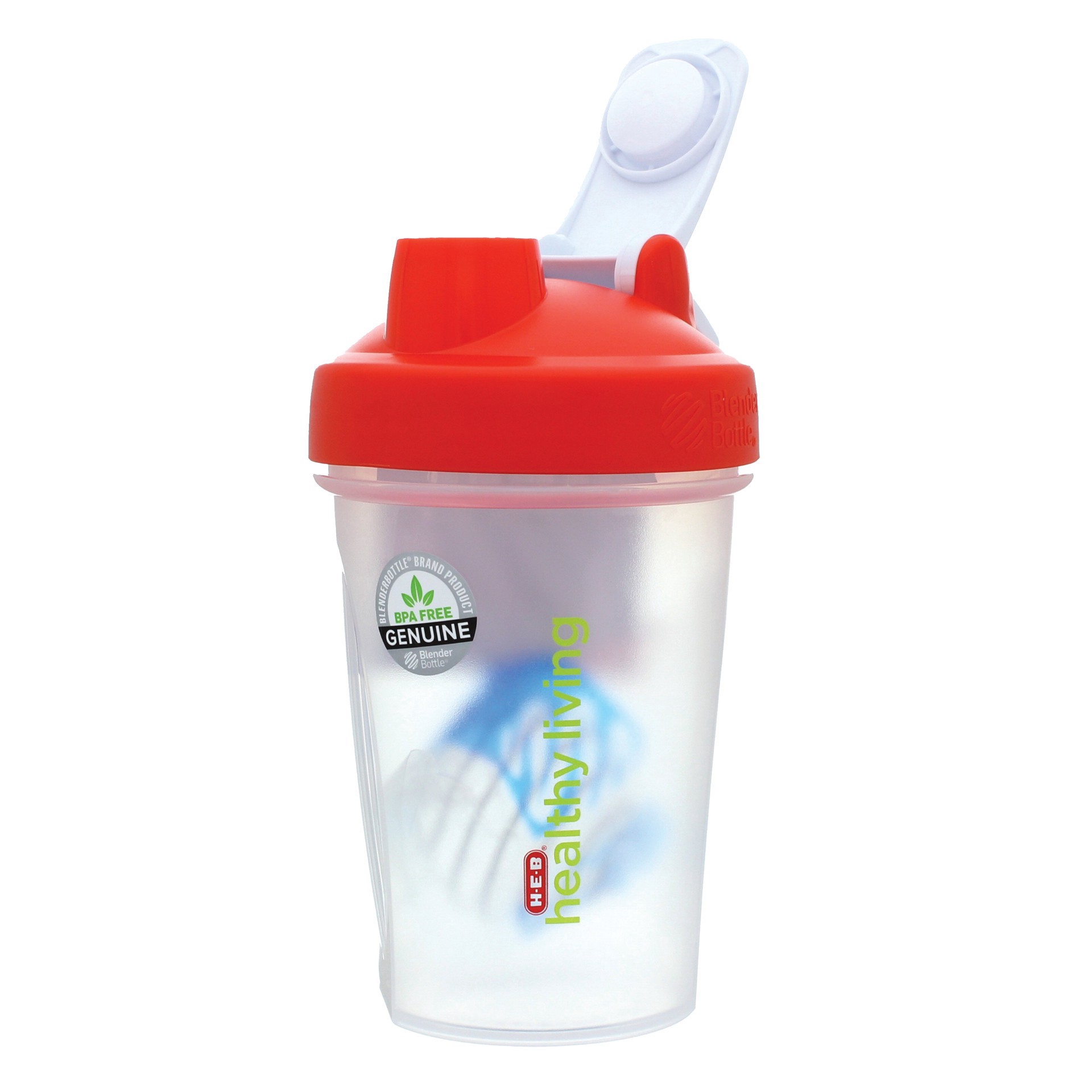 slide 1 of 1, H-E-B Healthy Living BlenderBottle Shaker Bottle, 20 oz