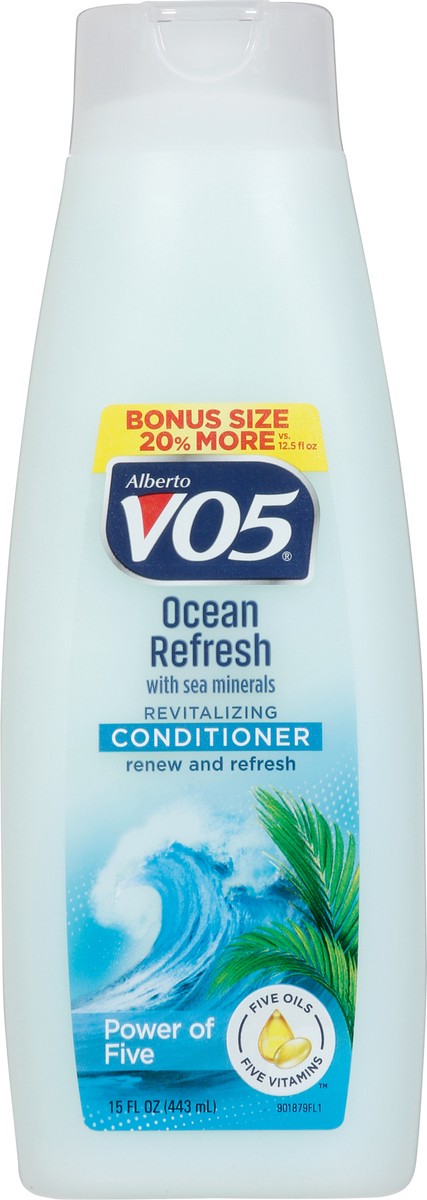 slide 4 of 9, Alberto VO5 Revitalizing Ocean Fresh Conditioner with Sea Minerals Bonus Size 15 fl oz, 15 fl oz