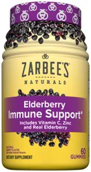 Zarbee's Daily Immune Support* Gummies with Real Elderberry, 60 ct