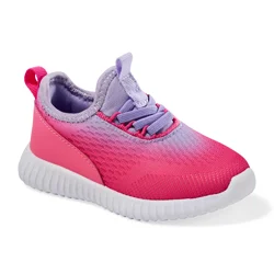 Falls Creek Kids Toddler Girls' Mimia R Athletic Shoe, Lilac/Hot Pink, size 8