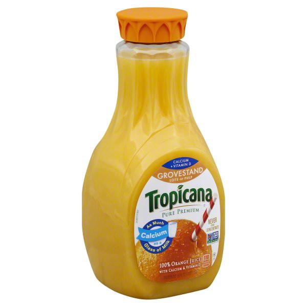 slide 1 of 6, Tropicana Pure Premium Lots of Pulp Orange Juice With Calcium - 59 fl oz, 59 fl oz