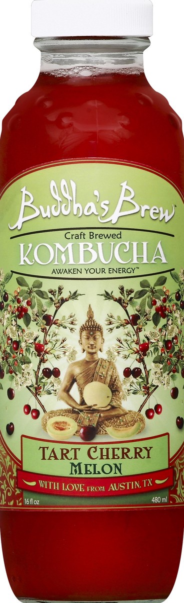 slide 4 of 4, Buddha's Brew Kombucha 16 oz, 16 oz