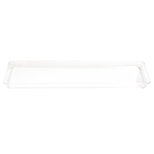 slide 1 of 1, TrendWare Clear Rectangular Tray, 1 ct