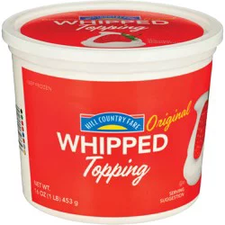 Hill Country Fare Original Whipped Topping
