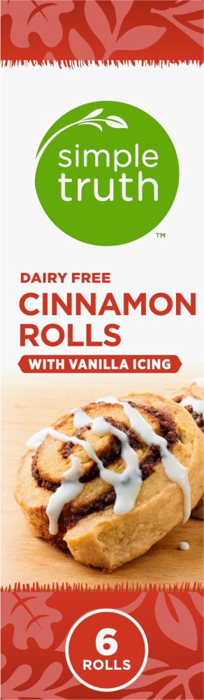 slide 5 of 5, Simple Truth Plant Based Cinnamon Rolls, 16 oz