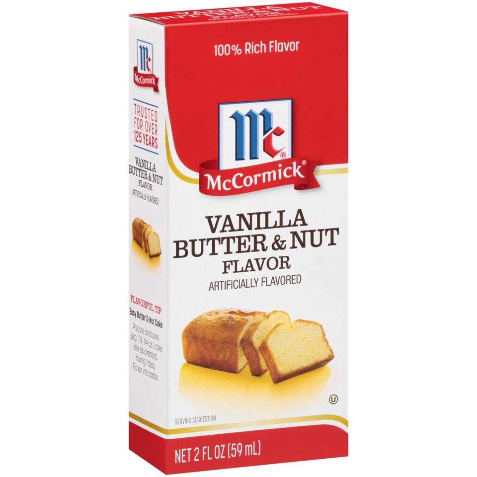 slide 1 of 1, McCormick Imitation Vanilla Butter & Nut Extract, 2 oz