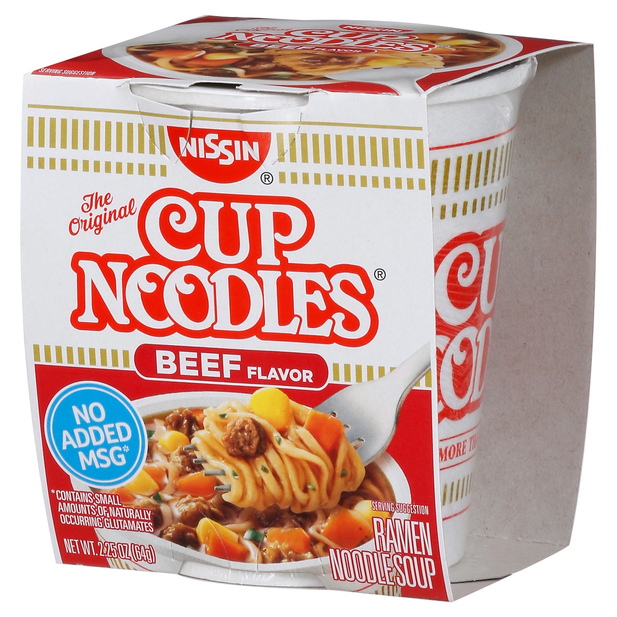slide 4 of 9, Nissin Beef Flavor Cup Noodles 2.25 oz, 2.25 oz