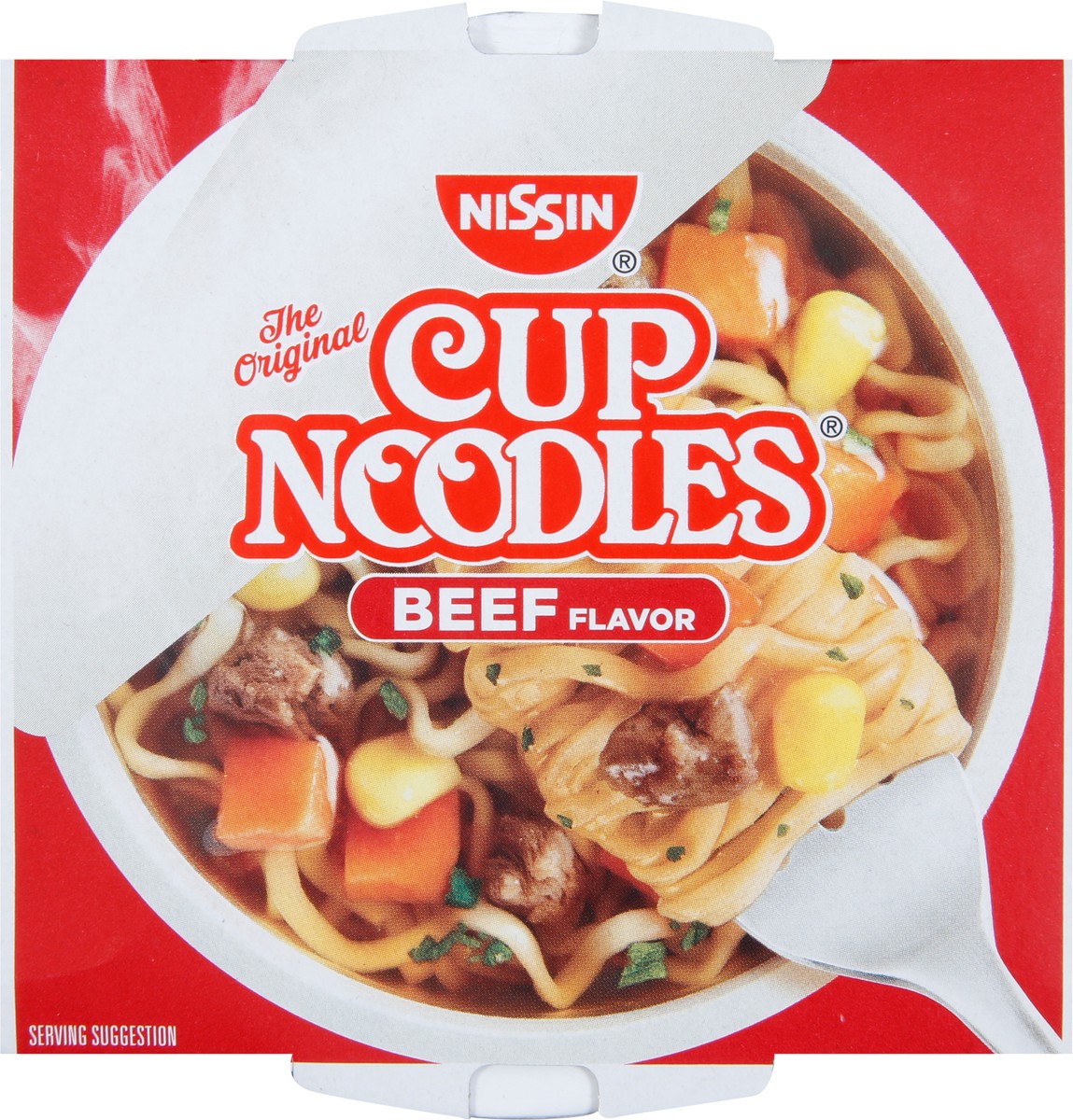 slide 5 of 9, Nissin Beef Flavor Cup Noodles 2.25 oz, 2.25 oz