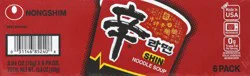 Nongshim Noodle Soup - 6 ea