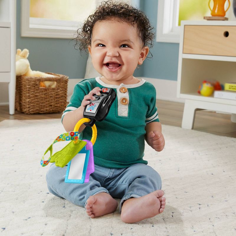 slide 4 of 6, Fisher-Price Laugh & Learn Play & Go Activity Keys, 1 ct