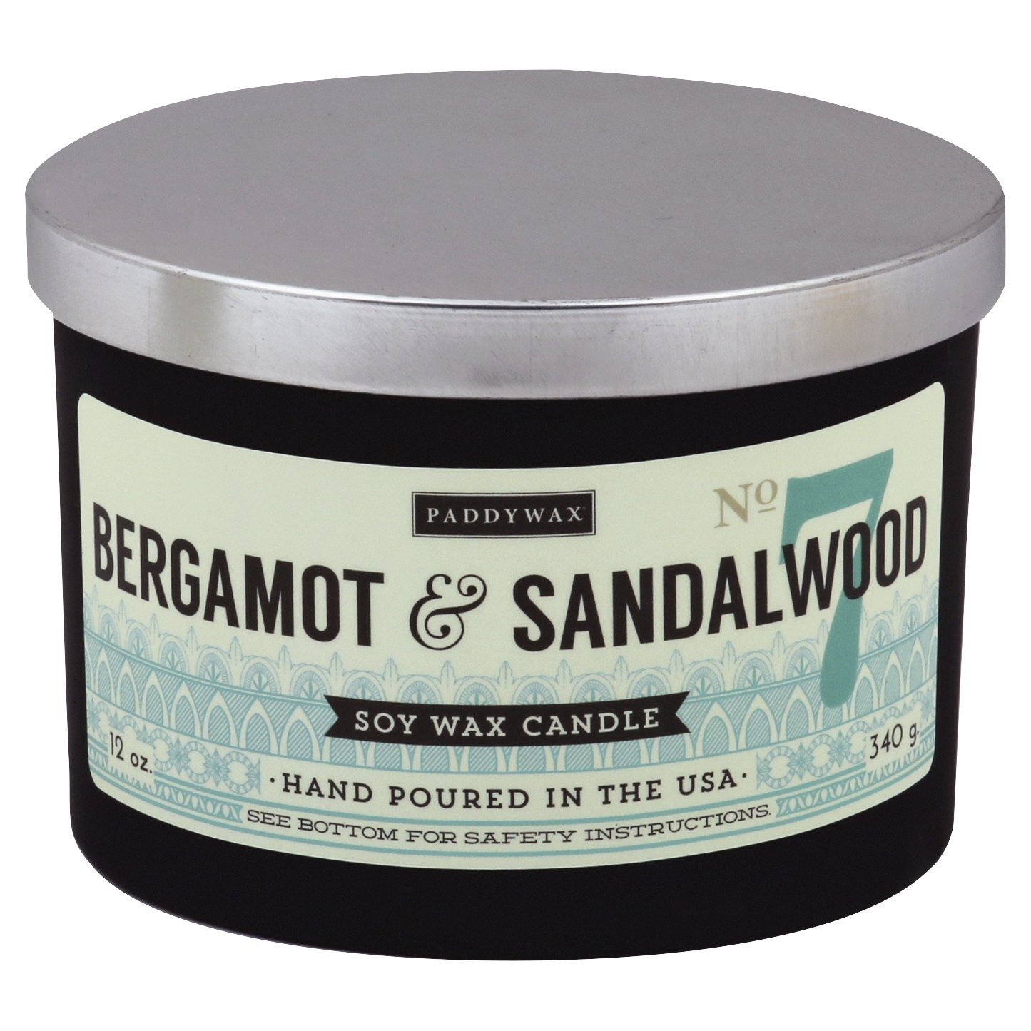 slide 1 of 1, Paddywax Bergamot Sandalwood Candle, 1 ct