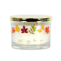 Holiday Home Jar Candle Falling Leaves