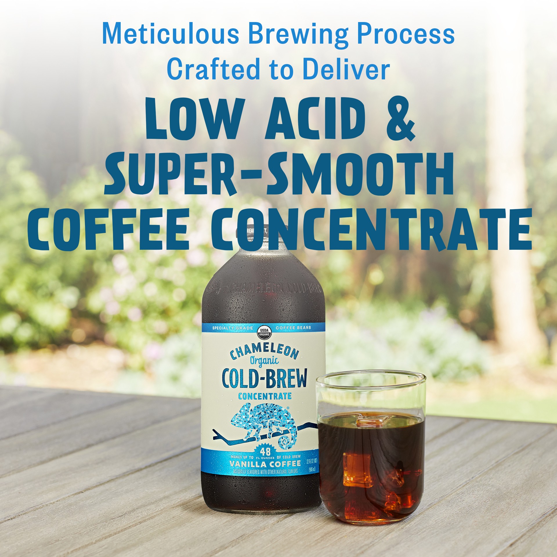 slide 2 of 6, Chameleon Cold-Brew Organic Vanilla Flavored Cold Brew Coffee Concentrate, 32 oz