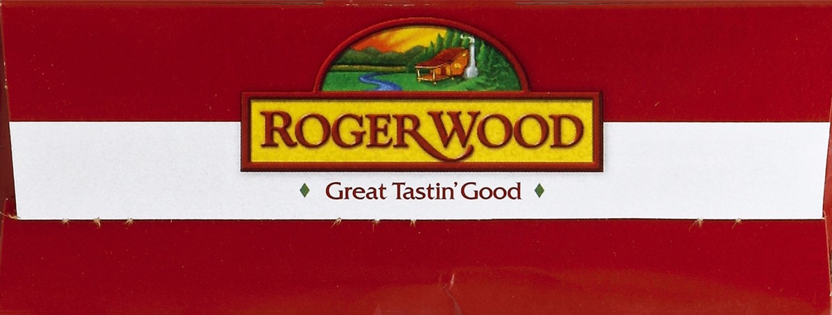 slide 3 of 6, Roger Wood Spicy Hot Smoked Sausage 24 oz, 24 oz