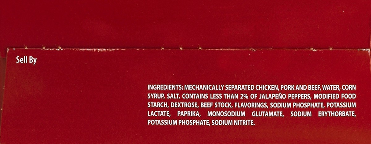 slide 6 of 6, Roger Wood Spicy Hot Smoked Sausage 24 oz, 24 oz