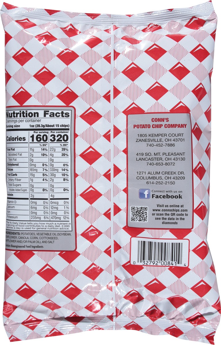 slide 4 of 14, Conn's Regular Potato Chips, 3.5 oz