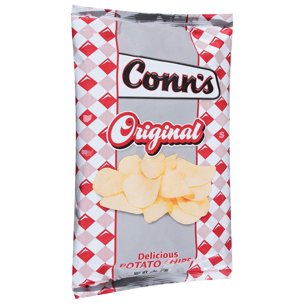 slide 3 of 14, Conn's Regular Potato Chips, 3.5 oz