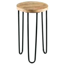 Veranda & Grove Ramona Mango Wood Side Table