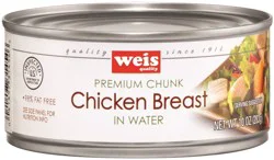 Weis Quality Premium Chunk in Water Chicken Breast