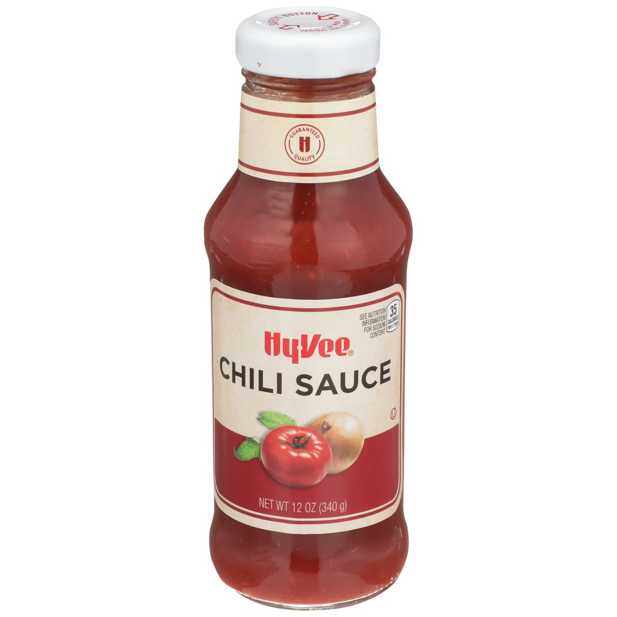 slide 1 of 1, Hy-vee Chili Sauce, 12 oz