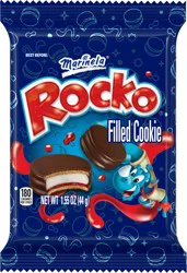 Marinela Rocko Chocolate and Marshmallow Filled Cookie, 1.55 oz, Cookies, Bag