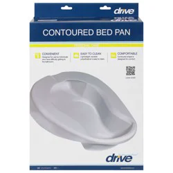 Drive Personal Care Contoured Bed Pan 1 ea