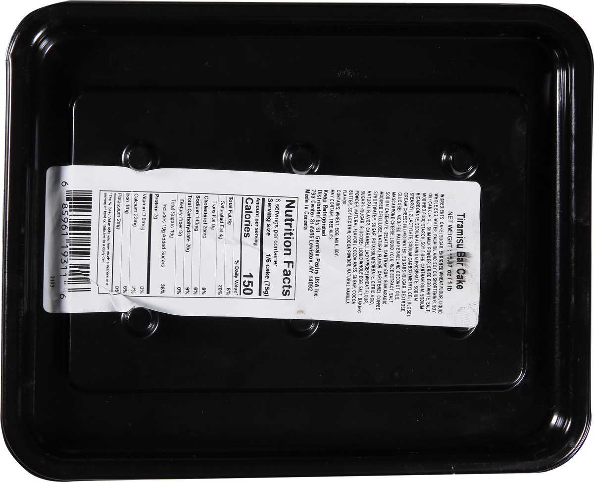 slide 10 of 11, St~Germain Tiramisu Bar Cake 15.87 oz, 15.87 oz