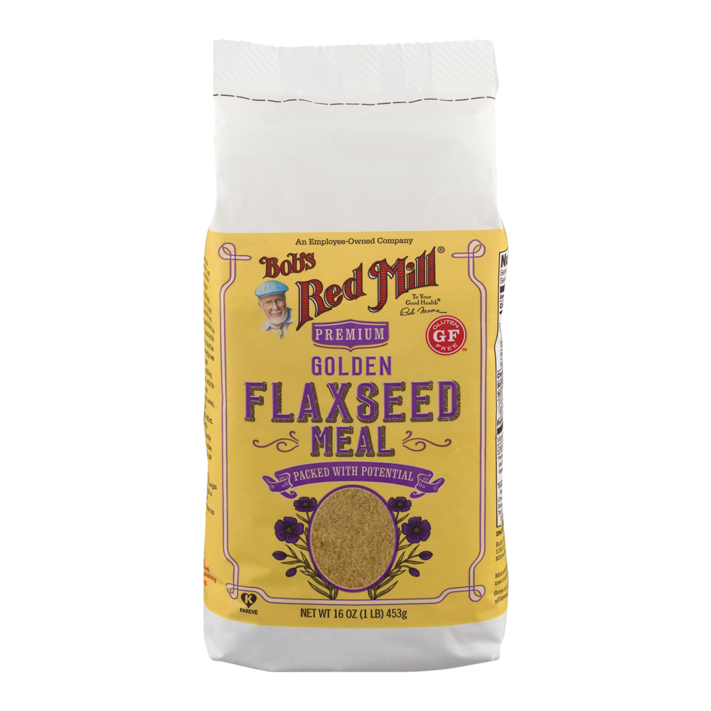 slide 1 of 1, Bob's Red Mill Bob's Golden Flaxseed Meal, 16 oz