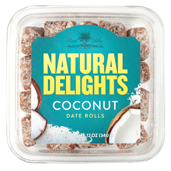 slide 1 of 10, Natural Delights Coconut Rolls, 12 oz