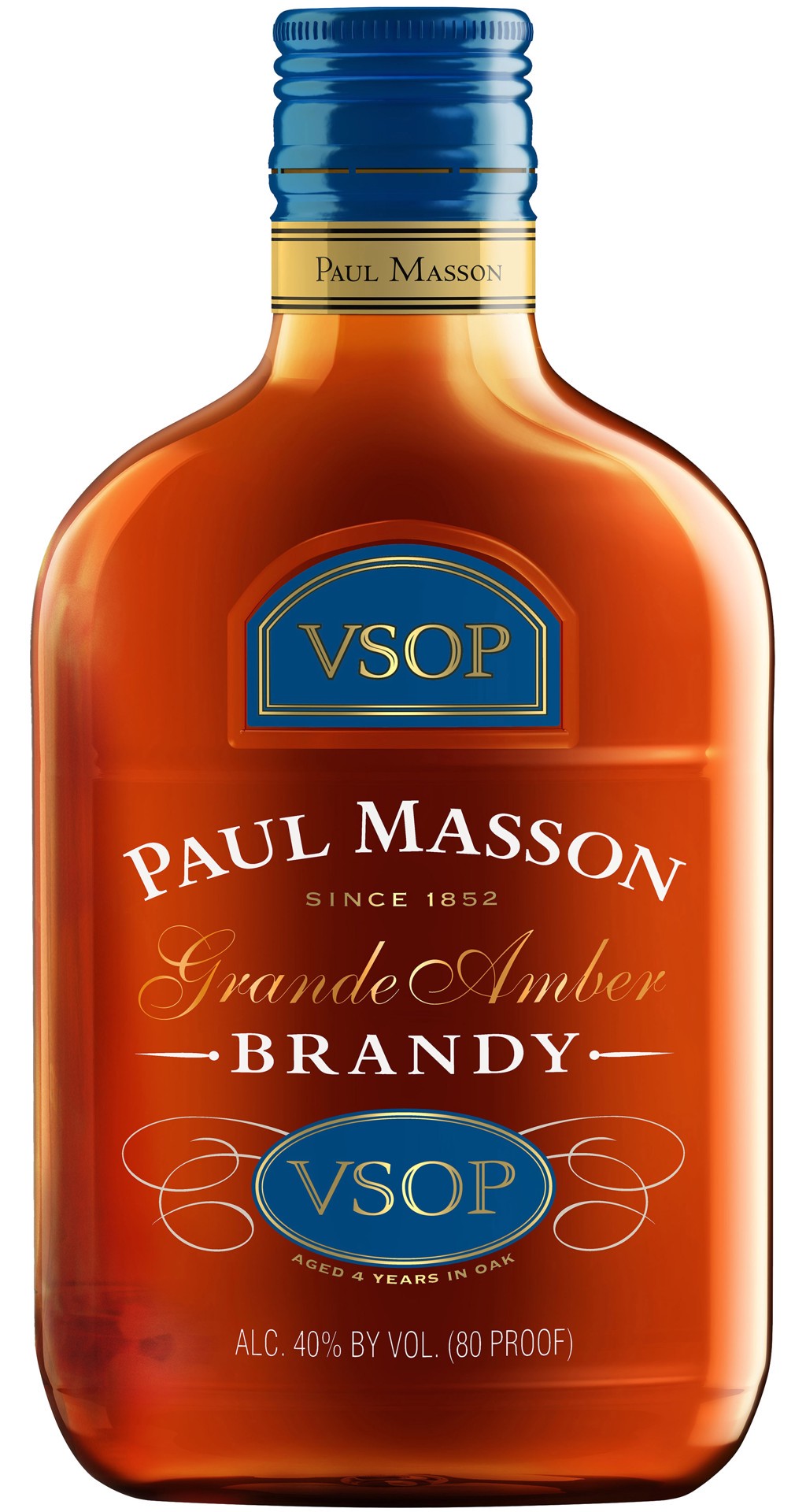 slide 1 of 2, Paul Masson VSOP Brandy Grande Amber, 200 ml