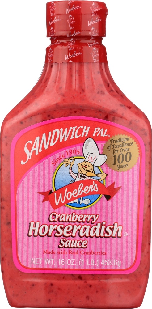 Woeber's Woebers Sandwich Pal Horseradish Sauce - 16 oz