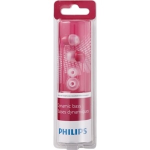 slide 1 of 1, Philips In-Ear Headphones Music Colors, Pink, 1 ct