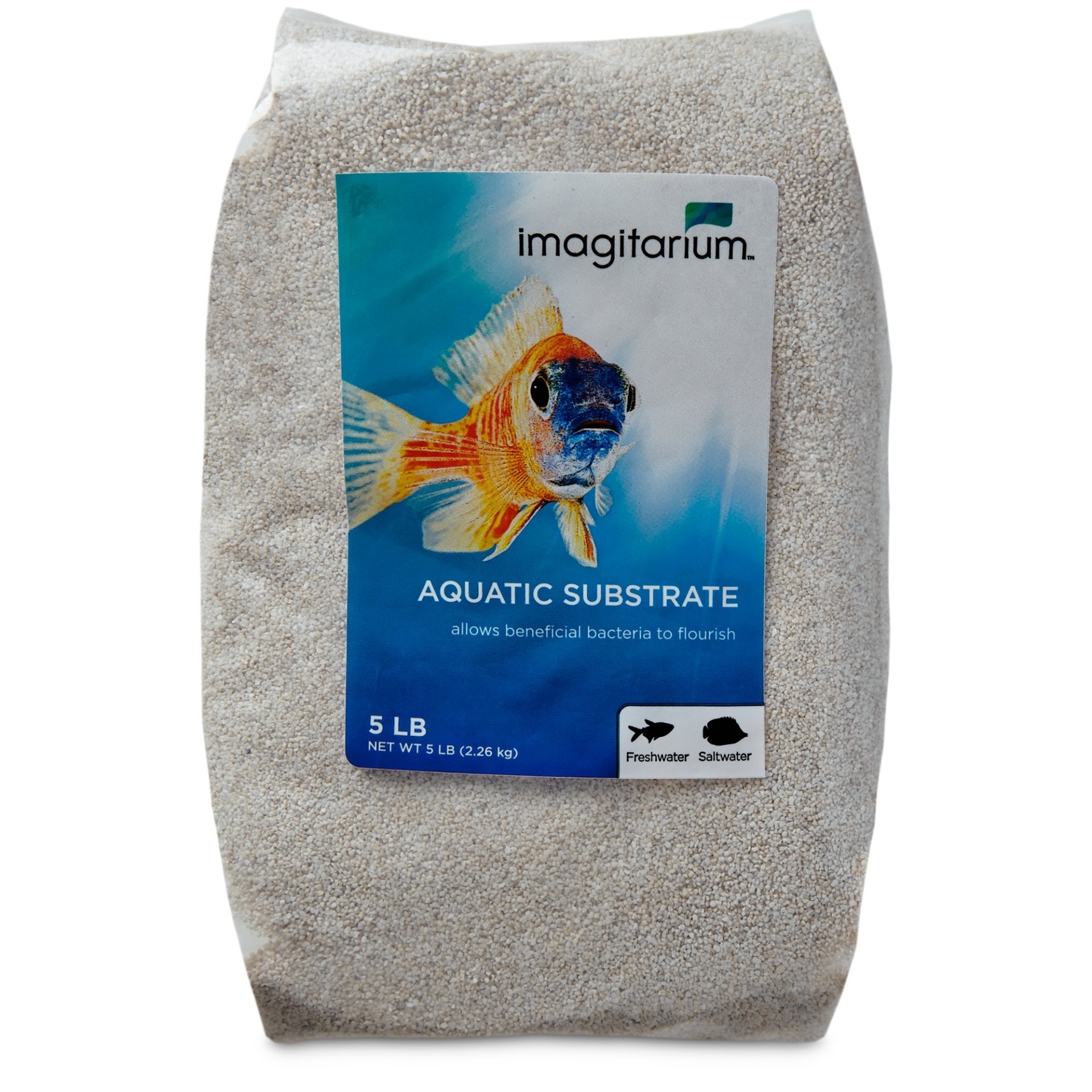 slide 1 of 1, Imagitarium White Aquarium Sand, 5 lb