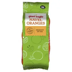 Giant Eagle Oranges, Navel, 64 Oz