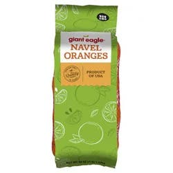 Giant Eagle Oranges, Navel, 64 Oz