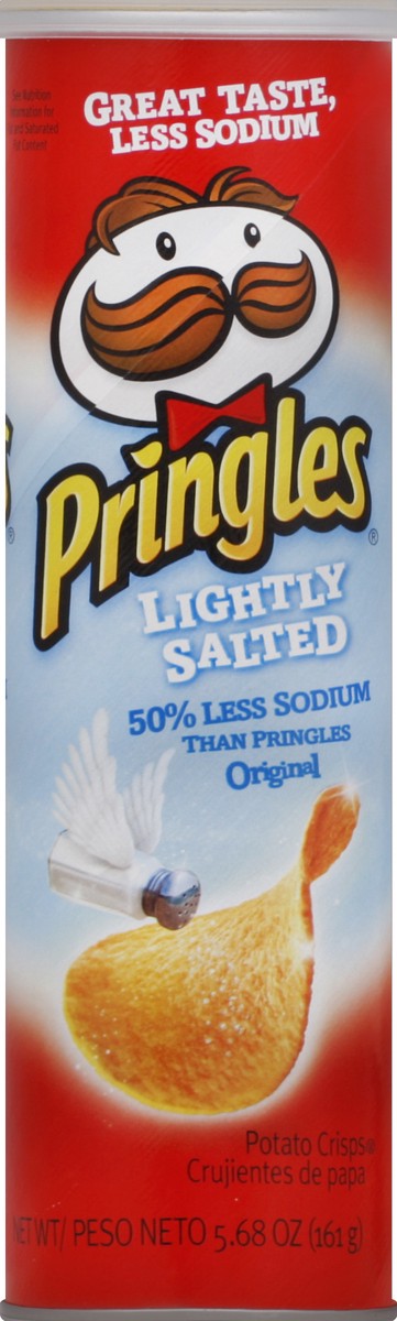 slide 4 of 6, Pringles Original Lightly Salted Potato Crisps, 5.68 oz