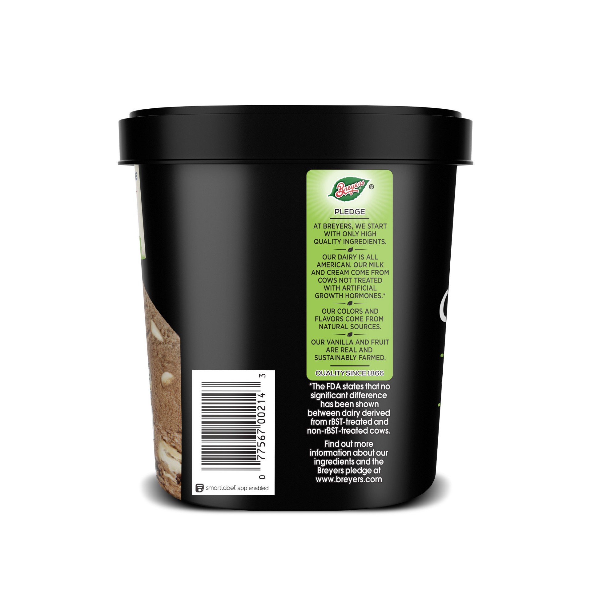 slide 4 of 4, Breyers Layered Dessert Frozen Dairy Dessert S'Mores, 48 oz, 48 oz