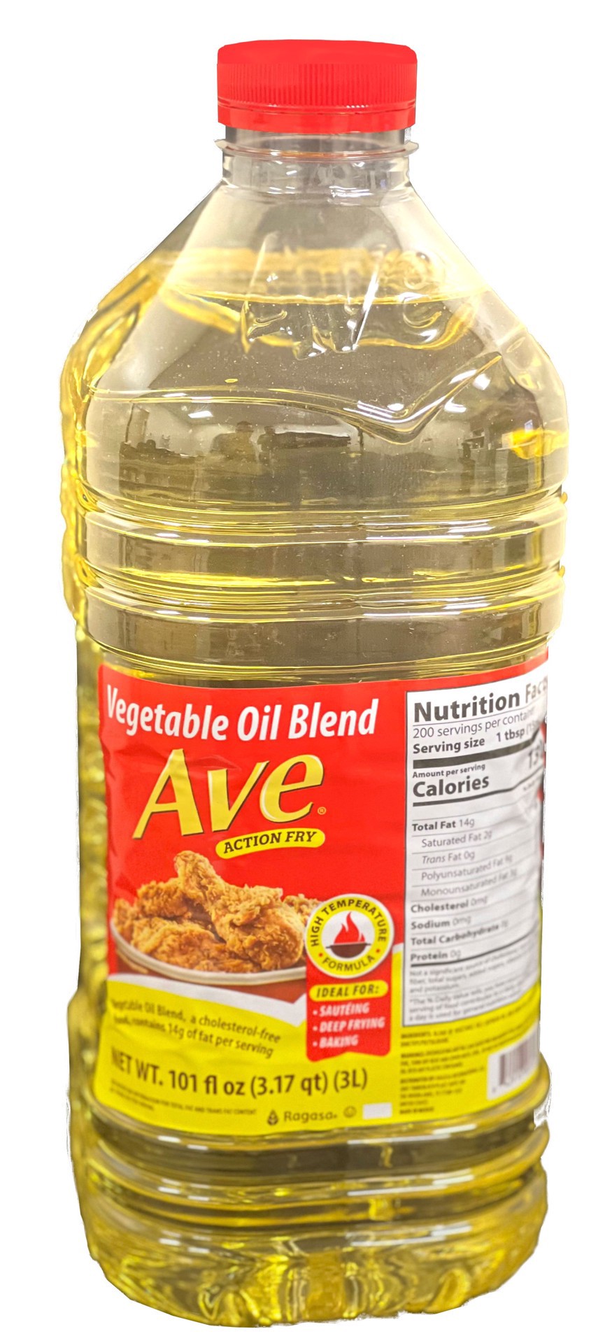 slide 1 of 1, Ave Vegetable Oil Blend, 101 oz