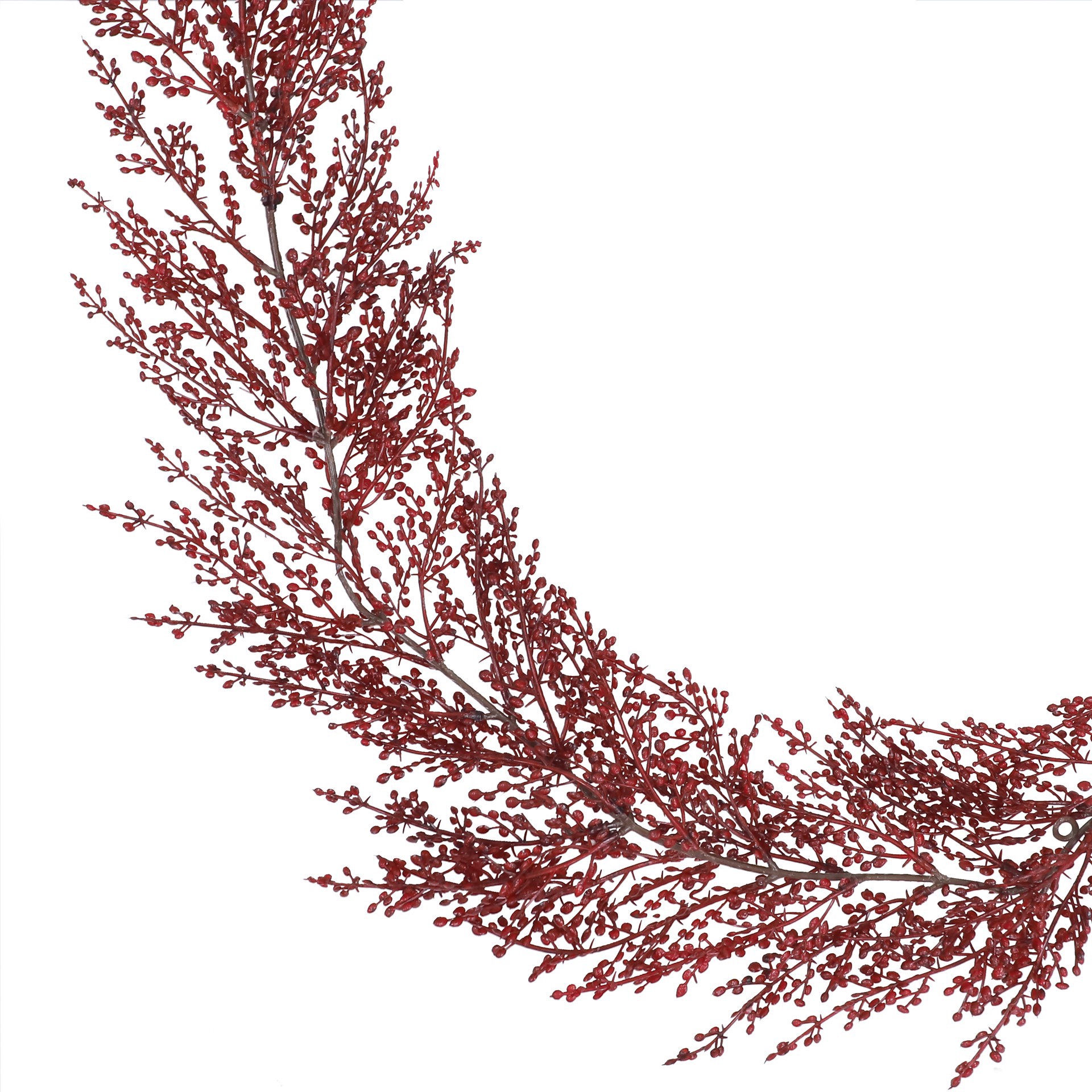 slide 3 of 3, 6ft. Burgundy Mini Berry Garland By Ashland, 6 ft