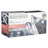 slide 16 of 29, Black & Decker Black + Decker Professional Steam Iron - Silver/Black, 1 ct