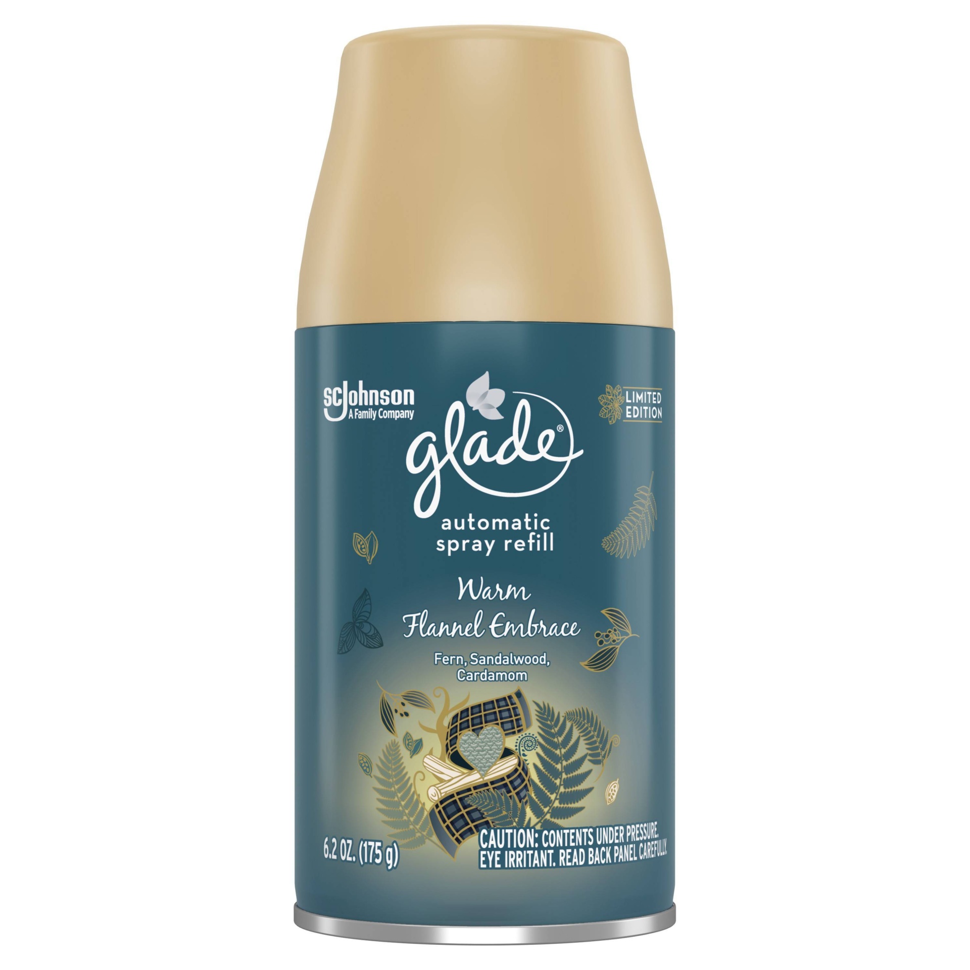 slide 1 of 1, Glade Autospray Warm Flannel Embrace, 6.2 oz