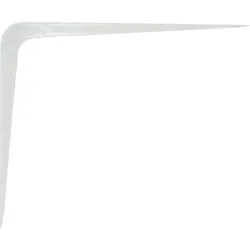 Hillman Hardware Essentials White Shelf Bracket 10" x 12"