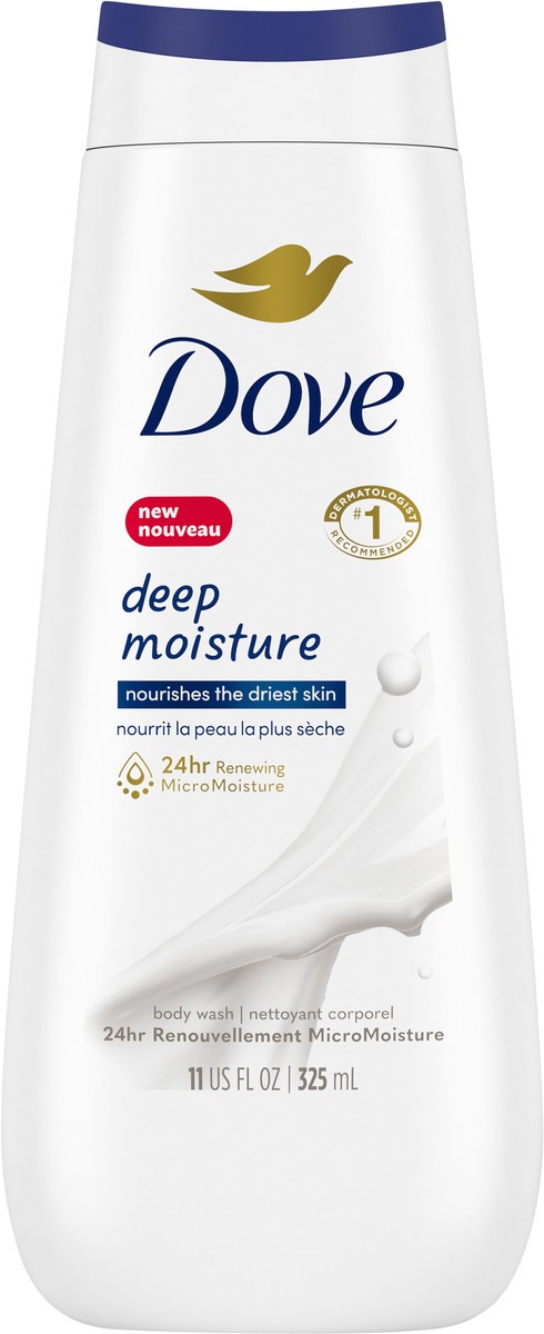 slide 6 of 9, Dove Body Wash Deep Moisture, 11 oz, 11 oz